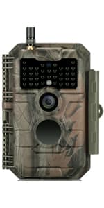 GardePro A3S Trail Camera (Non-Cellular, Non-WiFi), 64MP Photo & 1296P HD Video, 0.1s Trigger, 100ft No-Glow Night Vision, Motion Activated Wildlife Camera