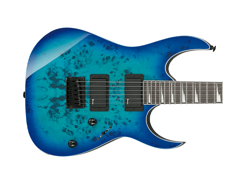 Ibanez GIO GRGR221PA Electric Guitar - Aqua Burst