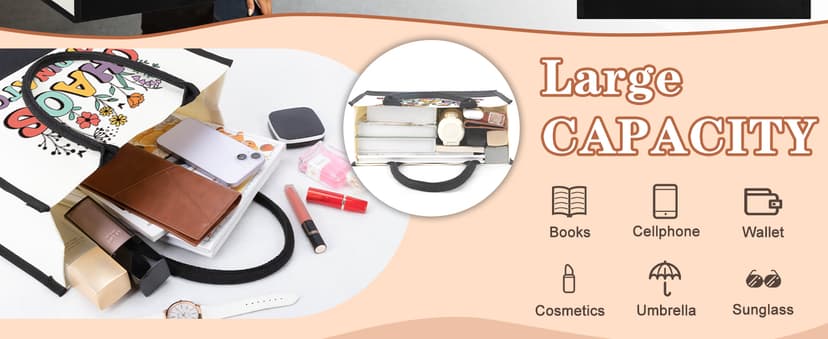 Chaos Coordinator Tote Bag Gifts for Women, Thank you Appreciation Gifts for Coworkers Boss Lady Manager Supervisor Wedding Planner Secretary Administrator Idea for Birthday Christmas