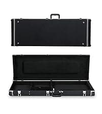 Ktaxon 39 Inch Electric Guitar, Full Size Solid Body H-H Pickups 6 Strings Beginner Guitar Kit With Gig Bag, Strap, Tremolo Arm, Cable & Picks (Black Back)