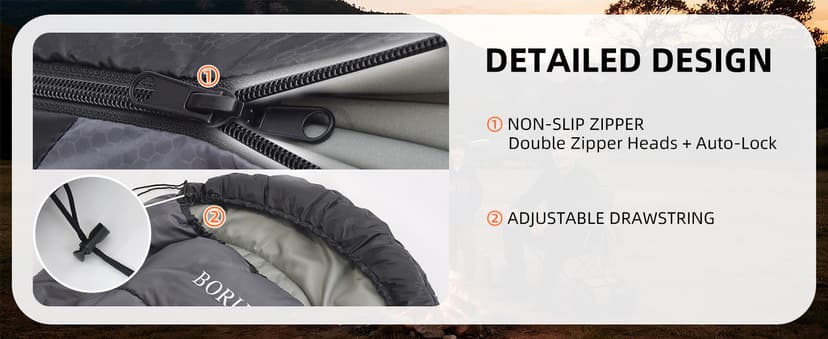 Sleeping Bags for Adults Cold Warm Weather,Backpacking Compact Lightweight Camping Sleeping Bag with Compression Sack for Kids,Camping Essentials Gear for Hiking,Travel,Climb,Outdoor, Indoor