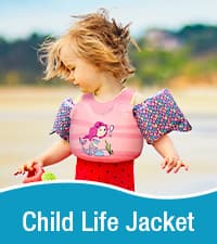 Dark Lightning USCG Approved Infant Life Jacket 0-30 lbs, Toddler Swim Vest and Baby Life Vest for 1-3 Years, 20-30 lbs, Headrest, Leg Strap and Grab Handle