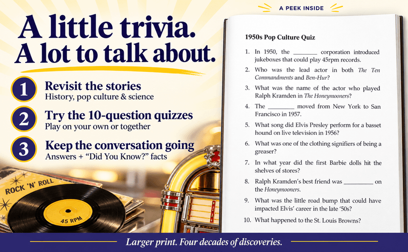I Remember That!: Captivating Stories, Interesting Facts and Fun Trivia for Seniors