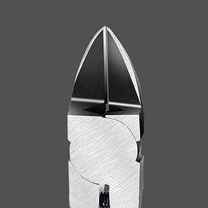 Ultra Sharp | Longer Cutting Edge | Powerful Pliers | Ideal for Cables, Wires, Zip Ties, Electrical & Most Cut Needs MONVICT 2 Pack 6 inch Wire Cutters Precision Flush Side Cutters B0B461286T