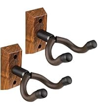 MUSO Guitar Stand,Acoustic Guitar Stand,Wood Classical Electric Guitar Stand,Foldable Bass Guitar Stand,Guitar Accessories also fit Bass,Violin,Ukulele(Zebra)