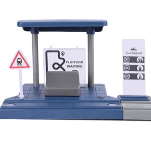 Train Sets for Boys 4-7, Battery Operated Train Set with Tracks(Magnetic Connection), Compatible with Thomas, Brio, Chuggington, Gifts for 3 4 5 6 Years Old (City)