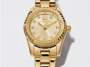 Michael Kors Oversized Slim Runway Men's Watch, Stainless Steel Watch for Men