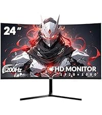 ZZA 49" Curved Gaming Monitor | 5120x1440 Dual QHD, 165Hz/144Hz, 1500R, 32:9 Ultra-Wide, AMD FreeSync, 120% sRGB, Height Adjustable, HDMI 2.1 & DisplayPort 1.4, VESA Mount, Black