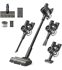 DREAME C20 Plus Robot Vacuum, 90 Days Self-Emptying Robot Vacuum and Mop Combo, 6000Pa Suction Robotic Vacuum, LiDAR Navigation, APP/Voice Control, Robot Vacuum Cleaner for Pet Hair/Carpet/Hard Floor