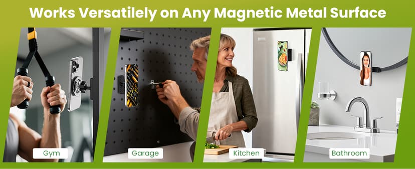 Stocking Stuffers Gifts for Men Dad Him, Magnetic Golf Cart Phone Holder, 360° Rotation Golf Accessories for Mens Gifts, Mens Stocking Stuffers 2025, White Elephant Gifts for Grandpa Papa Husband