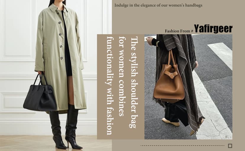 Yafirgeer Vegan Leather Tote Bags for Women Large Tote Retro Top-handle Bag Trendy Work Bag PU Leather Purses