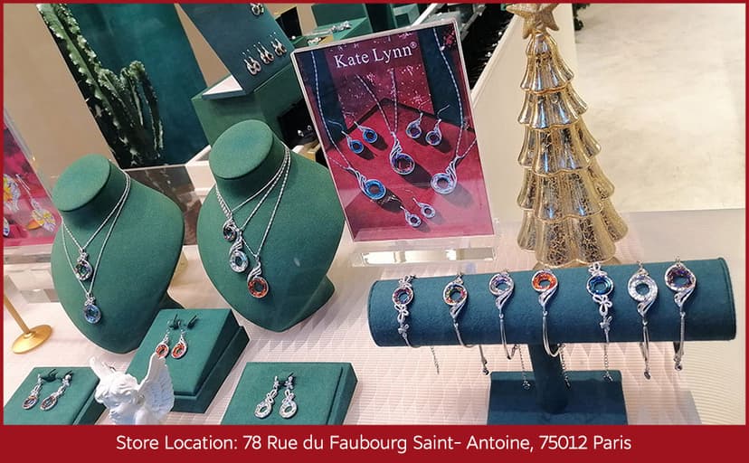 Kate Lynn "Rise From the Ashes" Phoenix Bracelet Made with Crystals from Austria, Adjustable Bangle Bracelet for Women 7"+2", Packaged with Jewelry Box, Birthday Gift for Women, Symbol of Luck and Renewal