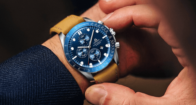 LN LENQIN Mens Watches Leather Watch Analog Quartz Watch for Men Luminous Luxury Fashion Business Casual 30M Waterproof Men's Wrist Watches with Date