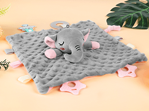 Newborn Baby Girl Gift, 9 Pcs Baby Gifts for Girls Newborn Essentials, New Baby Girl Gift Basket Baby Shower Gender Reveal Gifts, New Mom Gift Swaddle Blanket Bunny Rattle Gift Set