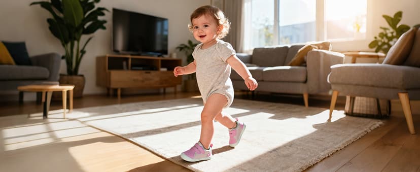 Wide Toe Box Lightweight Non-Slip Outsole Breathable Mesh Upper Birthday Gifts Infant Toddler Baby Zero Drop Shoes Boy Girl First Walking Shoes 6-30 Months B0FNWXKQQ8