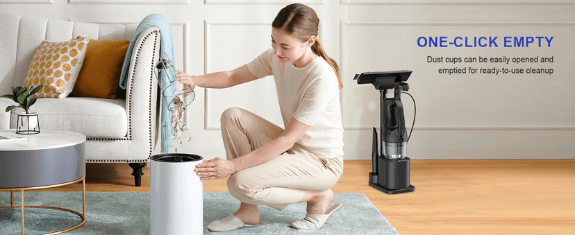 SOWTECH Corded Vacuum Cleaner, Super Power Suction Stick Vacuum Cleaners for Home, 6-in-1 Lightweight Hard Floor Vacuum Removable Handheld Vac, Portable Vacuum for Pet Hair