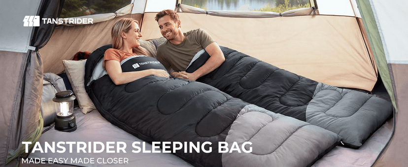 Sleeping Bag for Adults Warm Weather, Compact Lightweight Backpacking Sleeping Bag with Compression Sack, Camping Essentials Gear for Hiking Travel Climbing Outdoor & Indoor Use