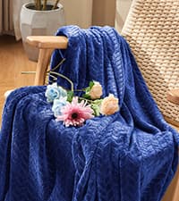 Inhand Fleece Throw Blankets, Super Soft Flannel Cozy Blankets for Adults, Washable Lightweight Blanket for Couch Sofa Bed Office, Warm Plush Blankets for All Season (50"×60", Green)