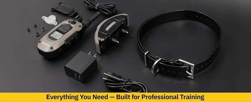 Dogtra 1900X E-Collar for Dog Training - 3/4 Mile Range, for Dogs 35 lbs+, IPX9K Waterproof, 100 Stimulation Levels, Vibration, Tone, Rechargeable - Ideal for Dog Owners and Professional Trainers