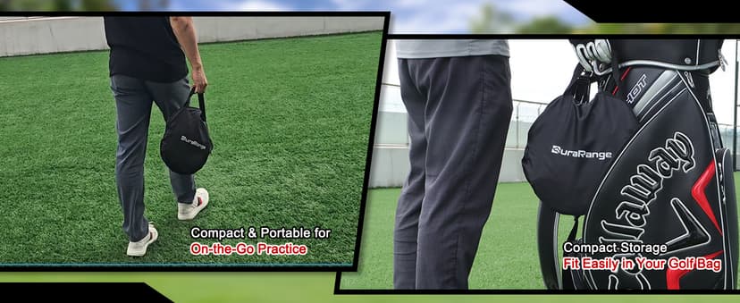 Pop-Up Golf Chipping Net - Ultimate Target Training Chip Aids for Precision & Distance, Outdoor | Indoor Practice, Golfer Gift