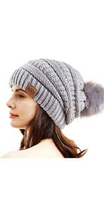 REDESS Winter Leather Gloves for Women, Wool Fleece Lined Warm Gloves, Touchscreen Texting Thick Thermal Snow Driving Gloves