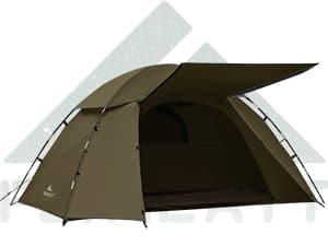 Forceatt Tent for 2 and 3 Person is Waterproof and Windproof, Camping Tent for 3 to 4 Seasons,Lightweight Aluminum Pole Backpacking Tent Can be Set Up Quickly,Great for Hiking