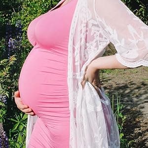 Rnxrbb S-2XL Women Summer Sleeveless Maternity Dress Pregnancy Tank Scoop Neck Mama Clothes Casual Bodycon Clothing