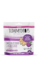 USDA Organic Tummypops Ginger Variety Pack (Pineapple, Peach, & Strawberry)