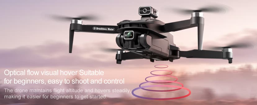 V168 Pro MAX GPS Drones with Camera for Adults 4K, RC Drone with 4.5" HD Screen on Controller, 60 Mins Flight, Long Range Transmission, 360° Obstacle Avoidance, Follow Me, Auto Return, Brushless Motor, QuickShots, Lightweight and Foldable Quadcopter for Beginner Toy Gifts