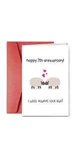 SuperShunhu Groom's Wedding Vows Card - Husband, To My Groom, To My Husband