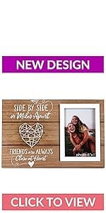 You're My Person Best Friends Picture Frame - Friend Birthday Gift for Women, BFF, Bestfriend, Besties - Long Distance Friendship for Soul Sisters, Big Sis - 4x6 Inches Cute Photo