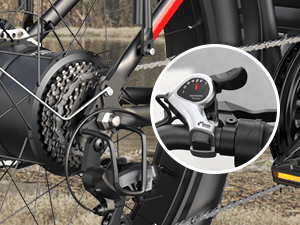 Electric Bike for Adults, 1000W Peak Ebike, 25MPH 60Miles Electric Mountain Bike, 26" Fat Tire Electric Bicycle with 48V 13AH Battery, Front Suspension,7 Speed, Rear Rack, UL 2849 Certified