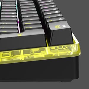 RedThunder 60% Wireless Gaming Keyboard & Mouse Combo with Rechargeable Battery, Ultra-Compact Small RGB Mechanical Feel Keyboard, Ergonomic Lightweight Honeycomb Optical Mouse for Gaming/Business