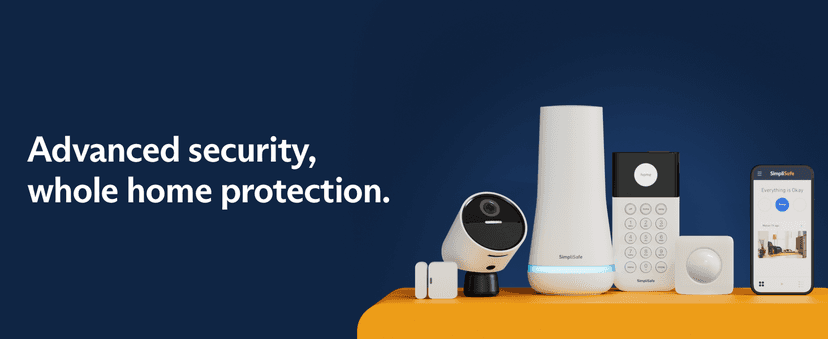 SimpliSafe Smart Alarm Wireless Indoor Security Camera