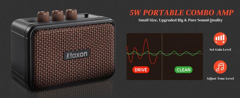 Ktaxon 39 Inch Electric Guitar Kit for Beginner, HSS Pickups 6 String Solid-Body Full Size Adults Electric Guitars W/Amplifier, Bag, Strap, Cable, Accessories - Green