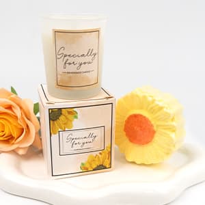 Birthday Gifts for Women, Sunflower Self-Care Package, Sending Sunshine Get Well Gifts for Women, Her, Sister, Mom, Best Friends, Unique Relaxation Spa Basket Perfect for Valentine's Mother's Day