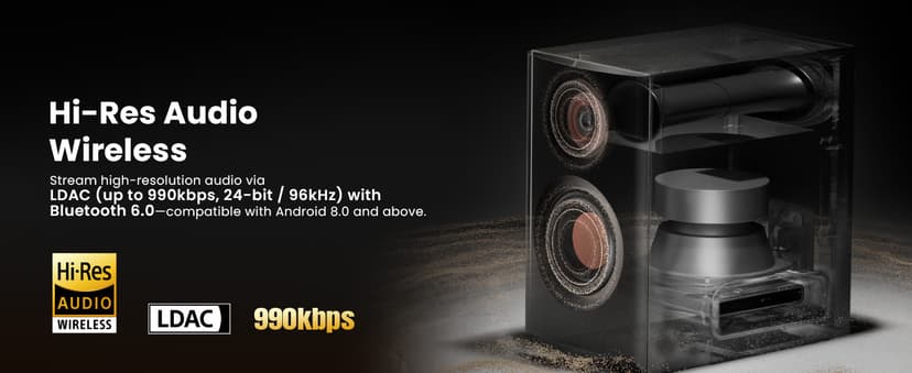 Edifier MR5 2.0 Studio Monitor Bookshelf Speakers, 110W(RMS), Hi-Res Audio, Bluetooth 6.0, 3-Way Active Design, Room Compensation, XLR/TRS/RCA Inputs, Compact Size for Home Studio & Music - Black