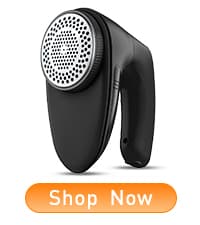 Bymore Fabric Shaver Lint Shaver for Clothes, Dual Power Lint Remover with Battery or Corded Use, Portable Sweater Shaver for Clothing, Furniture & Travel
