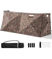 HUNTSEN Fishing Waders for Men Women - 2-Ply Nylon/PVC Waterproof Hunting Chest Waders with Boot Hanger&Phone Case, Size10-12