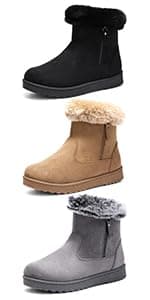 BENPAO Mens White Casual Shoes All Black Fashion Sneakers for Men Low Top Lace Up Canvas Shoes