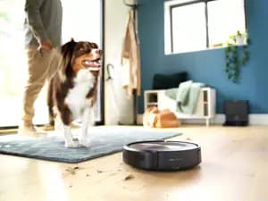 iRobot Roomba j9+ Self-Emptying Robot Vacuum – Powerful Suction, Identifies and Avoids Obstacles Like pet Waste, Self-Empties for 60 Days, Best for Homes with Pets, Smart Mapping, Works with Alexa