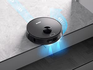 Robot Vacuum and Mop, 3-in-1 Robotic Vacuum Cleaner with 70-Day Self-Emptying Base, 360° LiDAR Navigation, Smart Mapping & Auto-Return, 6000Pa Strong Suction for Pet Hair, Carpets & Hard Floors