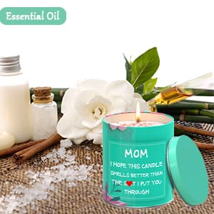 Mothers Day Gifts from Daughter,Son-Mom Scented Candles Funny Gifts Ideas for Mom,Mothers Day/Christmas Birthday Unique Gift for Mama,9oz