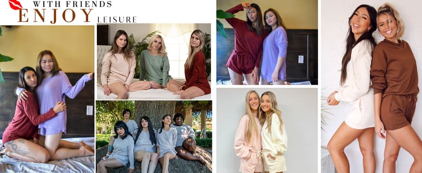 Drop Shoulder Pijamas de Mujer,Sexy Curved Hem Sleepwear,Round Neck Comfrt Sleepwear,Christmas Gift for Her,Sleepover Party Ekouaer Womens Waffle Knit Pajama Sets Long Sleeve Top and Short Lounge Set B09N3V12Q7