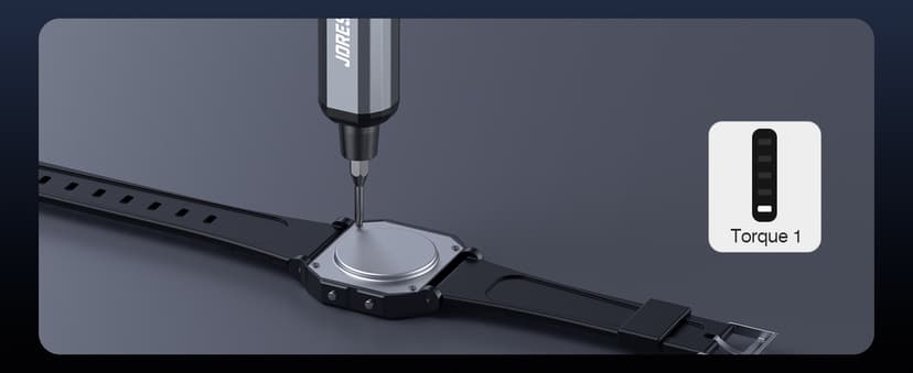 JOREST Mini Electric Screwdriver, Precision Set with 38-in-1 Magnetic Bits, Repair Tool Kit for iPhones, Laptop, Drone, Game Console, Camera, Toys; Stocking Stuffers for Men;Birthday Gift for Father