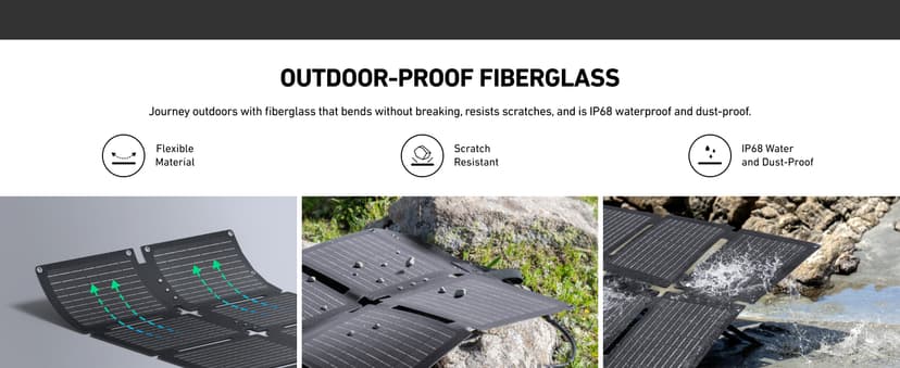 Anker SOLIX C200 DC Power Bank Station and 60W Solar Panel, 192Wh Portable Power Station, LiFePO4 Battery, 200W Solar Generator, for Outdoor, Camping, Traveling, and Emergencies