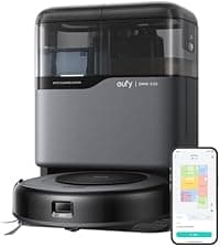 eufy Omni C20 Robot Vacuum and Mop Combo, All-in-One Station, Auto Mop Washing and Auto Drying for Hands-Free Cleaning, 7000 Pa Powerful Suction, Self Emptying, 3.35-Inch