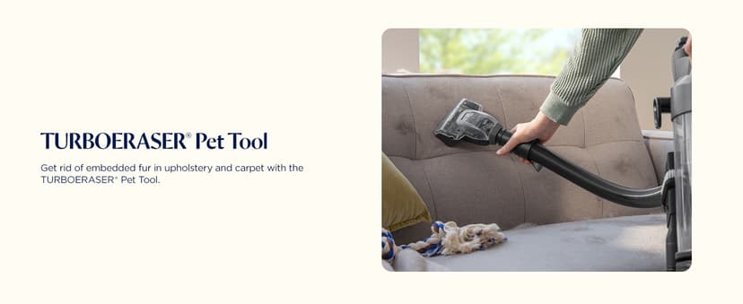 Bissell Pet Hair Eraser Allergen Lift-Off with Powerful Suction, HEPA, Tangle-Free Brush Roll, 39883