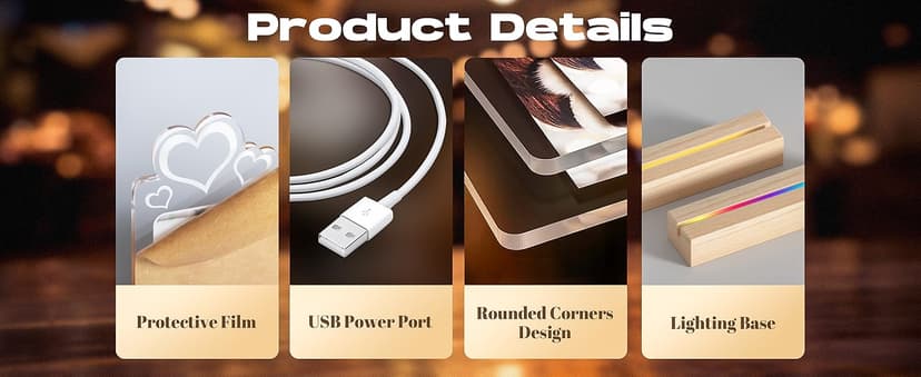 Spotify Plaque Personalized Gifts for Women Men, Custom Music Spotify Song Plaque, Customized Photo Picture Frames, Personalized Anniversary Birthday Gifts for Her Him Boyfriend Girlfriend Couples