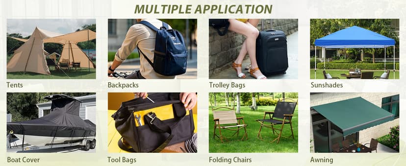 Waterproof Canvas Fabric by The Yard, UV Resistant 600D Outdoor Upholstery Material 58inch Cordura Fabric Water Resistant Fabric for Sewing Chair Patio Cushion Bag Interior, 1 Yard Olive Green